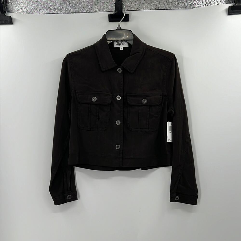Bella Dahl Women's Flap Pocket Utility Jacket - Brown - XS - NWT